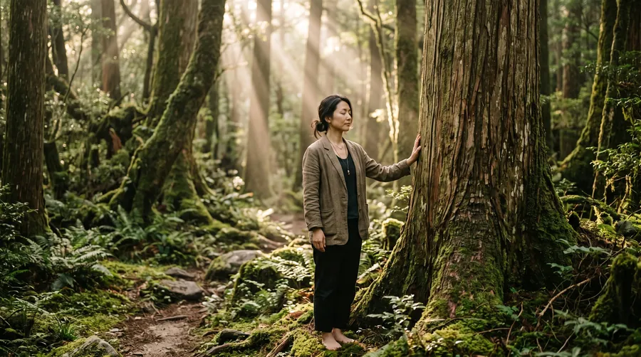 Forest bathing: what happens in a Japanese forest